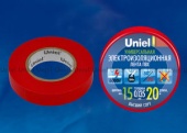 Изолента Uniel UIT-135P 20/15/01 RED - купить в Ростове-на-Дону