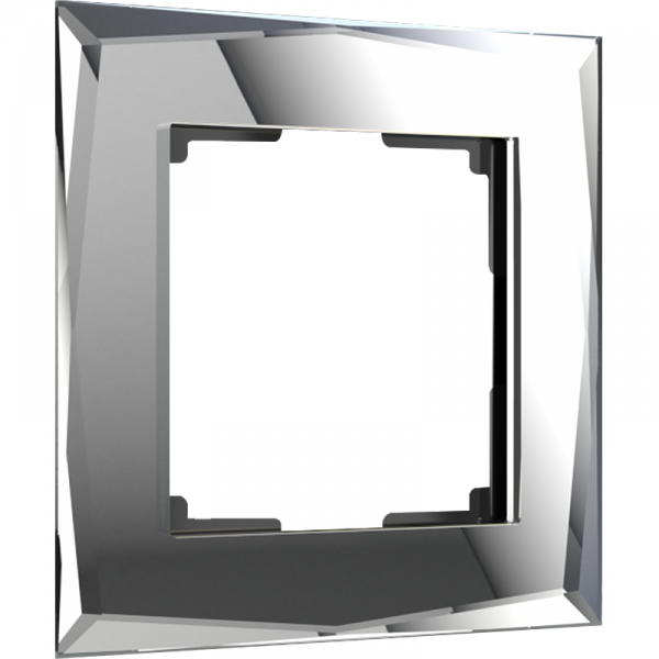 Рамка на 1 пост Werkel WL08-Frame-01 Diamant Зеркальные - купить в Ростове-на-Дону